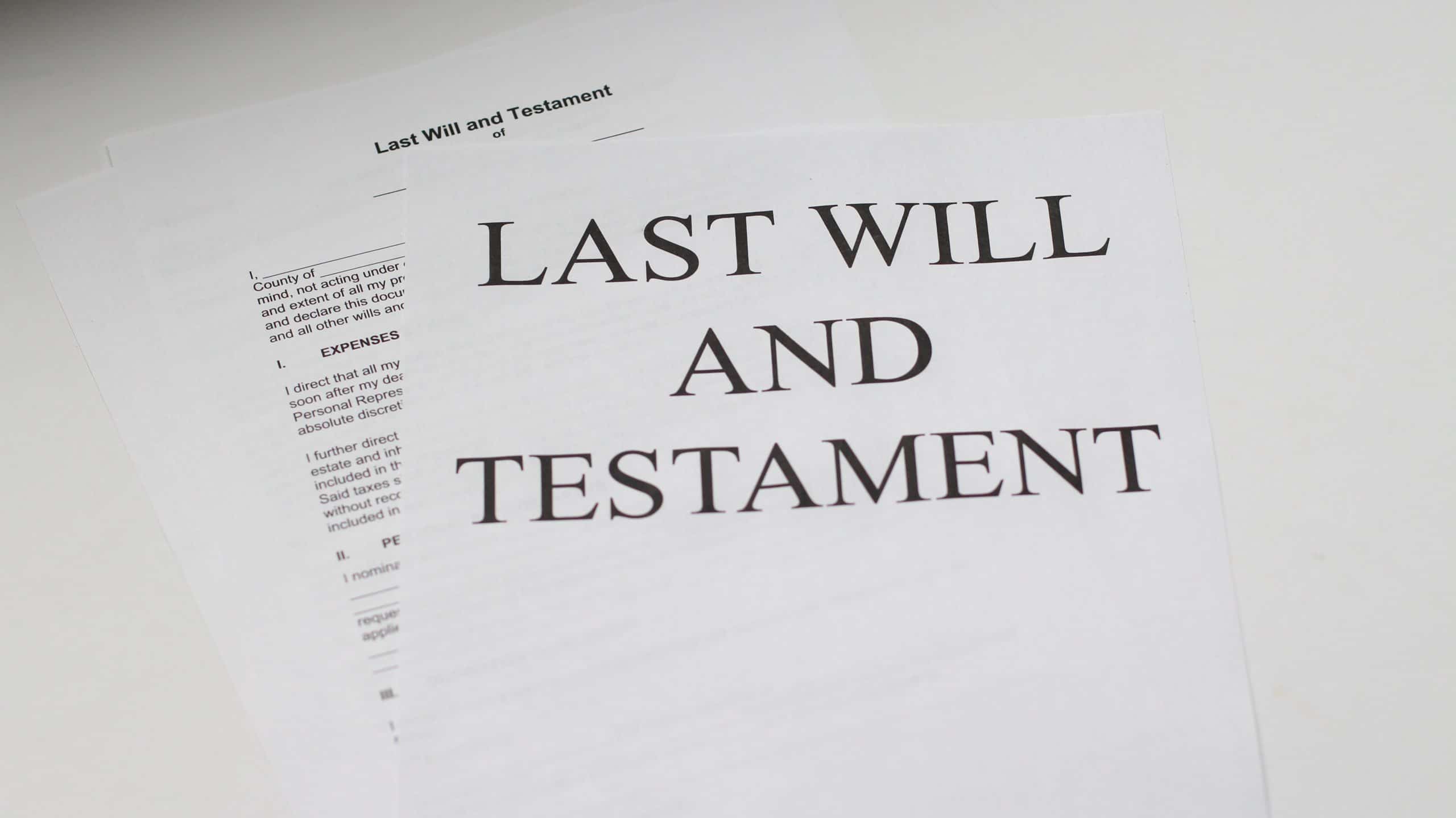 Last Will and Testament